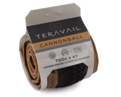 Teravail Cannonball Tubeless Gravel Tire (Tan Wall) (700c / 622 ISO) (47mm) (Folding) (Durable) -Deals Road BMX Ride Store 19 000148 dt 2