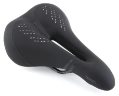 Terry Men's Liberator Y Gel Italia Saddle (Black) (Steel Rails) (173mm)
