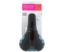 Terry Women's Cite X Gel Saddle (Black/Flower) (Steel Rails) (175mm) -Deals Road BMX Ride Store 21077l04 4