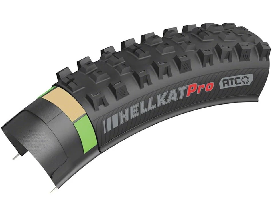 Kenda Hellkat Pro Tubeless Mountain Tire (Black) (29" / 622 ISO) (2.6") (Folding) (EN-DTC/ATC) 1 Kenda Hellkat Pro Tubeless Mountain Tire (Black) (29" / 622 ISO) (2.6") (Folding) (EN-DTC/ATC)