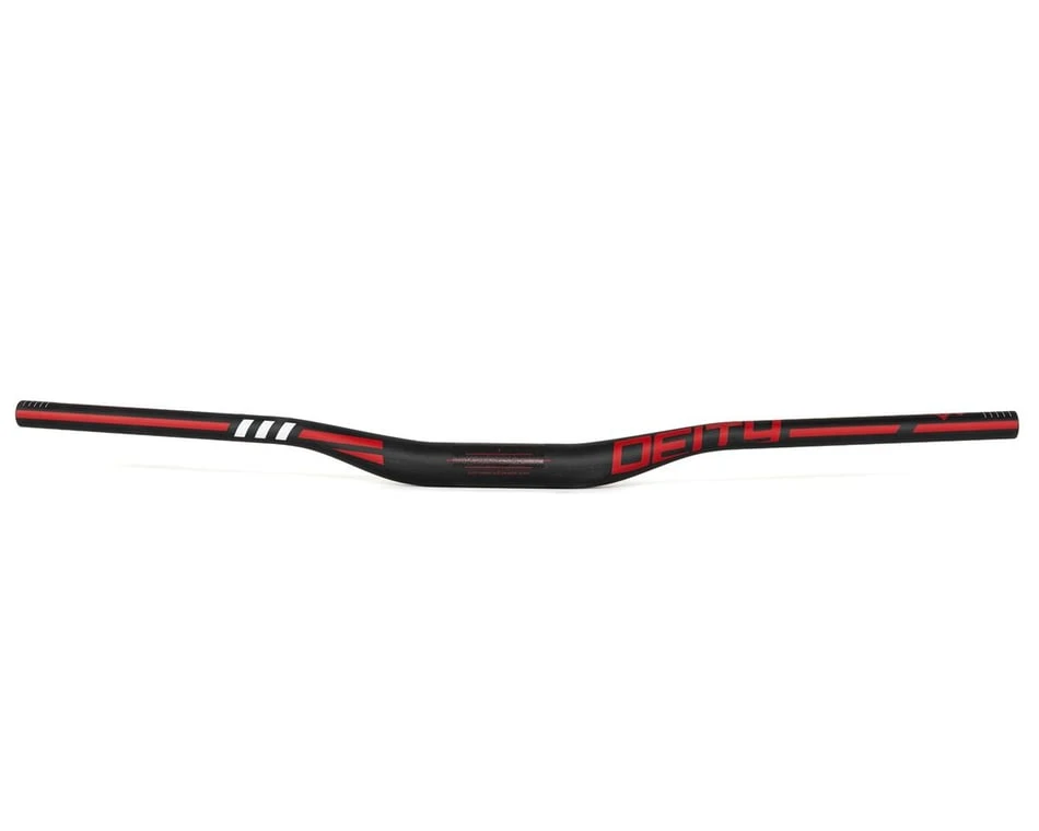 Deity Skywire Carbon Riser Handlebar (Red) (35mm) (25mm Rise) (800mm) (5/9° Sweep) 2 Deity Skywire Carbon Riser Handlebar (Red) (35mm) (25mm Rise) (800mm) (5/9° Sweep) - Image 2