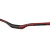 Deity Speedway Carbon Riser Handlebar (Red) (35mm) (30mm Rise) (810mm) (5/9° Sweep)