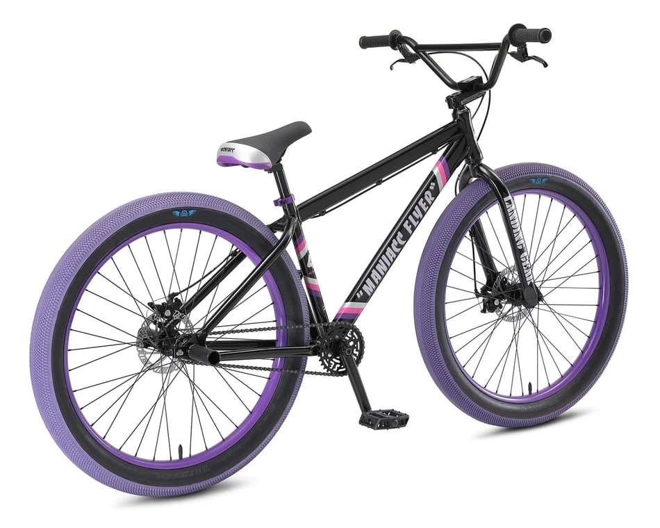 SE Racing 2022 Maniacc Flyer 27.5" BMX Bike (Midnight Black/Purple) (22.9" TopTube) 2 SE Racing 2022 Maniacc Flyer 27.5" BMX Bike (Midnight Black/Purple) (22.9" TopTube) - Image 2