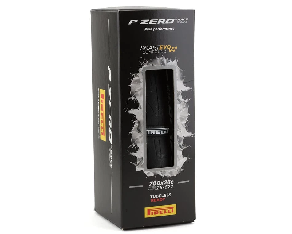 Pirelli P Zero Race Tubeless Road Tire (Black/White Label) (700c / 622 ISO) (26mm) (Folding) (SmartEVO/TechWall+) 4 Pirelli P Zero Race Tubeless Road Tire (Black/White Label) (700c / 622 ISO) (26mm) (Folding) (SmartEVO/TechWall+) - Image 4