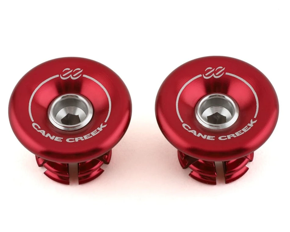 Cane Creek EeBarKeep Bar End Plugs (Red) (Pair) 1 Cane Creek EeBarKeep Bar End Plugs (Red) (Pair)