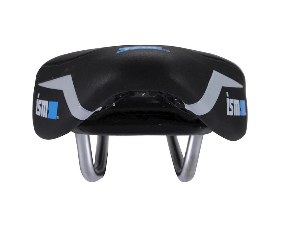 ISM PN 1.1 Saddle (Black) (Steel Rails) (110mm) 2 ISM PN 1.1 Saddle (Black) (Steel Rails) (110mm) - Image 2