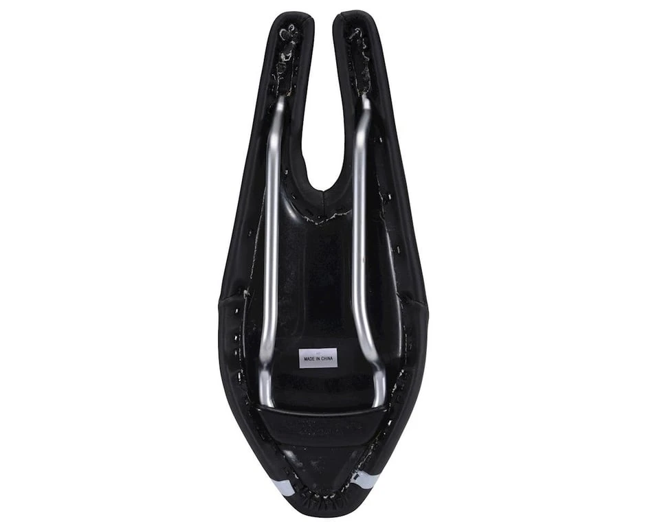ISM PN 1.1 Saddle (Black) (Steel Rails) (110mm) 3 ISM PN 1.1 Saddle (Black) (Steel Rails) (110mm) - Image 3