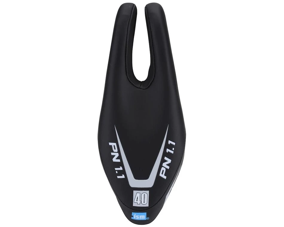 ISM PN 1.1 Saddle (Black) (Steel Rails) (110mm) 5 ISM PN 1.1 Saddle (Black) (Steel Rails) (110mm) - Image 5