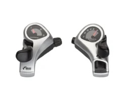 Shimano Tourney SL-TX50 Thumb Shifters (Silver) (Pair) (3 X 6 Speed)
