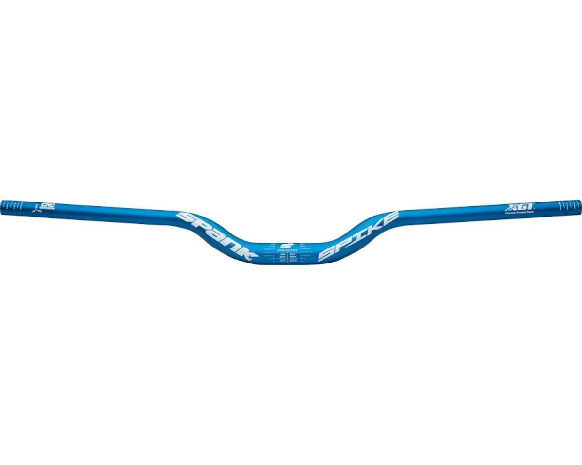 Spank Spike Race Riser Bar (Blue) (31.8mm) (50mm Rise) (800mm) (4/8° Sweep) 1 Spank Spike Race Riser Bar (Blue) (31.8mm) (50mm Rise) (800mm) (4/8° Sweep)