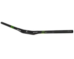 Spank SPIKE 800 Vibrocore Mountain Bike Handlebar (Black/Green) (31.8mm) (15mm Rise) (800mm) (4/8° Sweep)