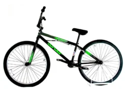 Hoffman Bikes Condor 26" BMX Bike (22.25" Toptube) (Black/Green) -Deals Road BMX Ride Store hb2026c 4