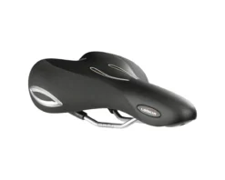 Selle Royal Lookin Moderate Man Saddle (Black) (Steel Rails) (179mm)