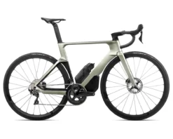 Orbea Orca Aero M20LTD Road Bike (Gloss Silvergreen/Matte Black) (49cm) (2022)