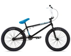 Stolen 2022 Stereo 20" BMX Bike (20.75" Toptube) (Black/Swat Blue Camo)
