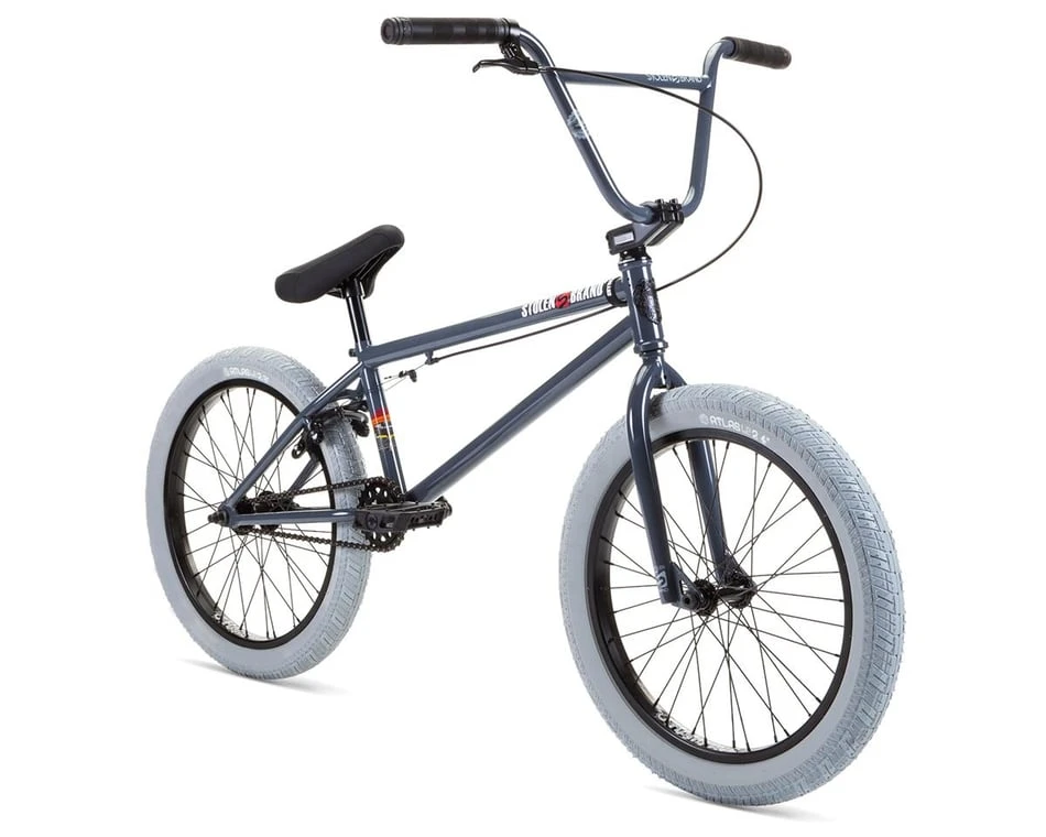 Stolen 2022 Heist 20" BMX Bike (21" Toptube) (2 Shades Of Grey) 3 Stolen 2022 Heist 20" BMX Bike (21" Toptube) (2 Shades Of Grey) - Image 3