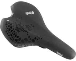Selle Royal Freeway Fit Moderate Men's Saddle (Black) (Steel Rails) (160mm)