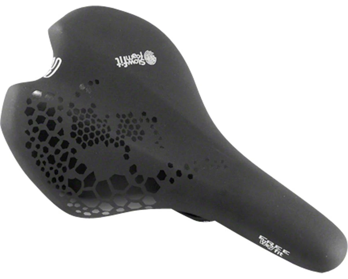 Selle Royal Freeway Fit Moderate Men's Saddle (Black) (Steel Rails) (160mm) 1 Selle Royal Freeway Fit Moderate Men's Saddle (Black) (Steel Rails) (160mm)