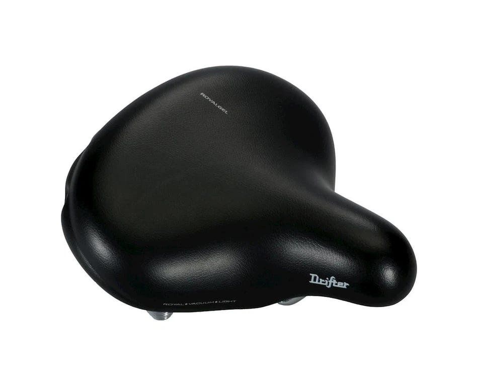 Selle Royal Drifter Relaxed Saddle (Black) (Steel Rails) (245mm) 1 Selle Royal Drifter Relaxed Saddle (Black) (Steel Rails) (245mm)