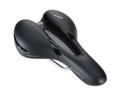 Selle Royal Women's Respiro Moderate Saddle (Black) (Manganese Rails) (199mm)