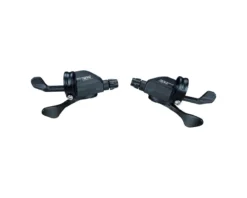 Microshift MarvoLT Xpress Trigger Shifters (Black) (Pair) (2/3 X 9 Speed) (Shimano Compatible)