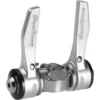 Sunrace SLR30 Clamp-On Shifters (Silver) (Pair) (2/3 X 7 Speed) (28.6mm Clamp)