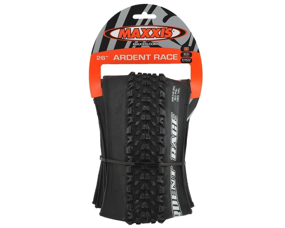 Maxxis Ardent Race Tubeless Mountain Tire (Black) (Folding) (26" / 559 ISO) (2.2") (3C MaxxSpeed/EXO) 5 Maxxis Ardent Race Tubeless Mountain Tire (Black) (Folding) (26" / 559 ISO) (2.2") (3C MaxxSpeed/EXO) - Image 5