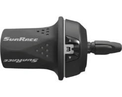 Sunrace M21 Twist Shifters (Black/Grey) (Left) (3x)