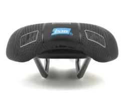 ISM PL 1.1 Saddle (Black) (Chromoly Rails) (135mm) -Deals Road BMX Ride Store vl9104blk 2