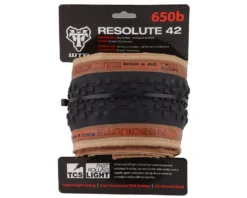 WTB Resolute Tubeless Gravel Tire (Tan Wall) (650b / 584 ISO) (42mm) (Folding) (Dual DNA/Light Fast Rolling) -Deals Road BMX Ride Store w010 0682 2