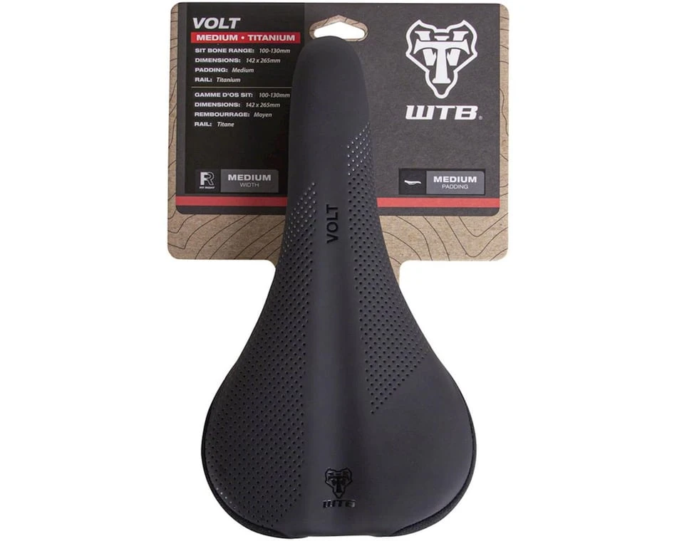 WTB Volt Saddle (Black) (Titanium Rails) (Narrow) (135mm) 6 WTB Volt Saddle (Black) (Titanium Rails) (Narrow) (135mm) - Image 6