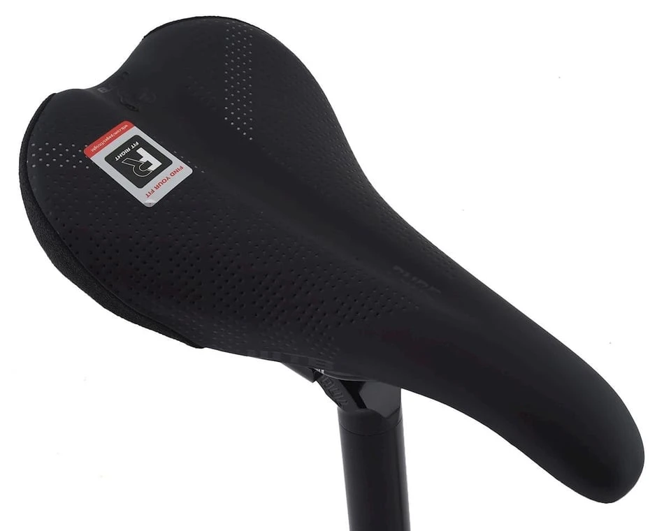 WTB Pure Saddle (Black) (Chromoly Rails) (Medium) (148mm) 1 WTB Pure Saddle (Black) (Chromoly Rails) (Medium) (148mm)