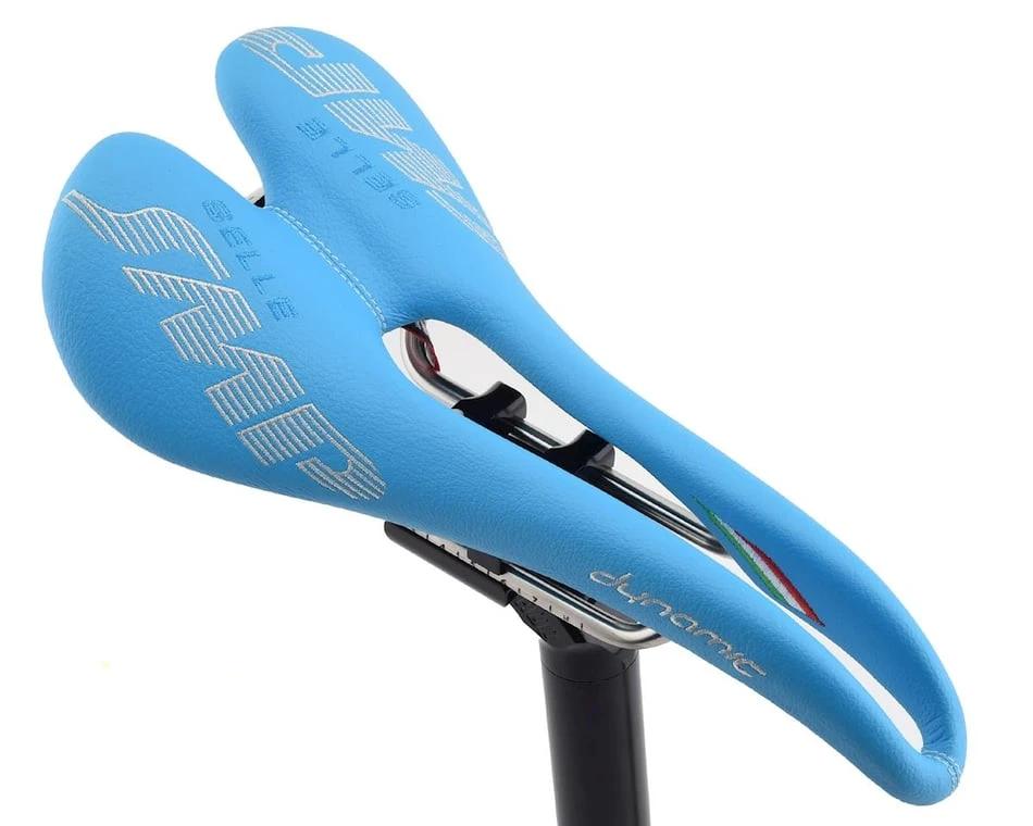 Selle SMP Dynamic Saddle (Light Blue) (AISI 304 Rails) (138mm) 1 Selle SMP Dynamic Saddle (Light Blue) (AISI 304 Rails) (138mm)